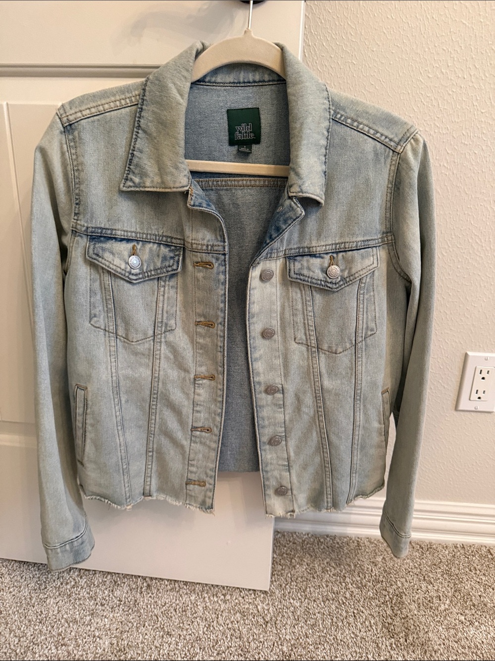 Wild Fable light washed denim jacket
